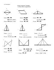CPCTC Day 2 4-3 Worksheet - 4-3 Worksheet Using Congruent ...
