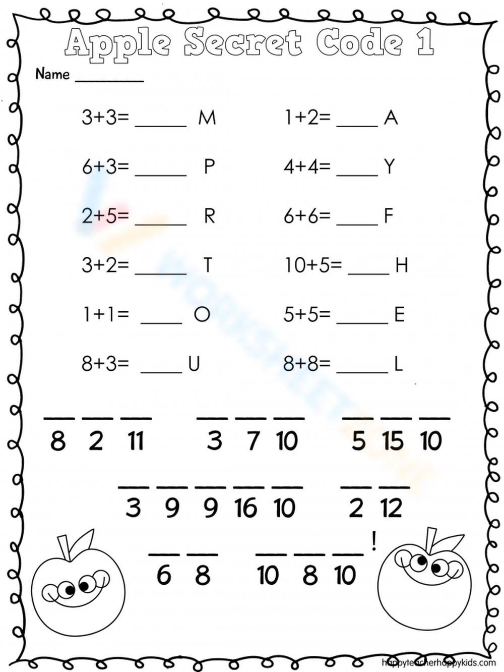 Grade 2 Crack The Code Worksheets 2024 Worksheets Library
