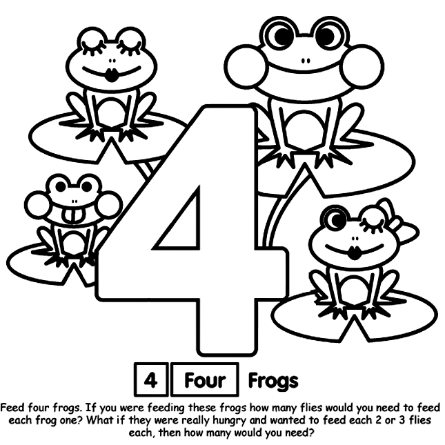 Number 4 | crayola.be