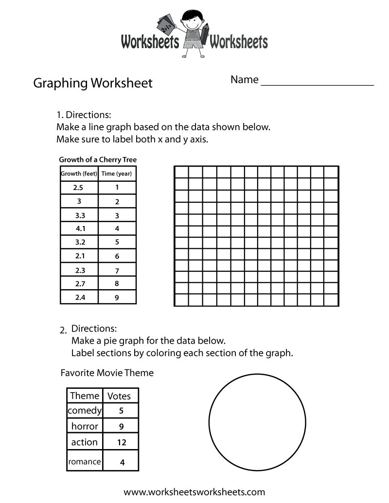 Make a Graph Worksheet | Worksheets Worksheets