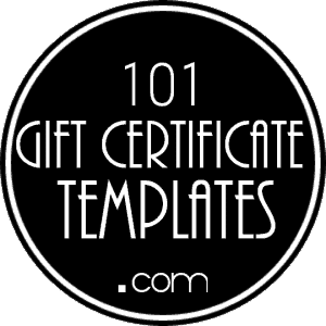 create and print gift certificates online