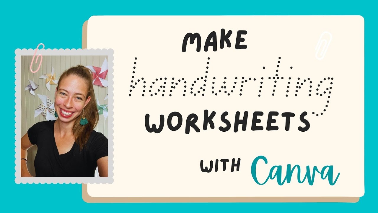 How to create handwriting books on Canva