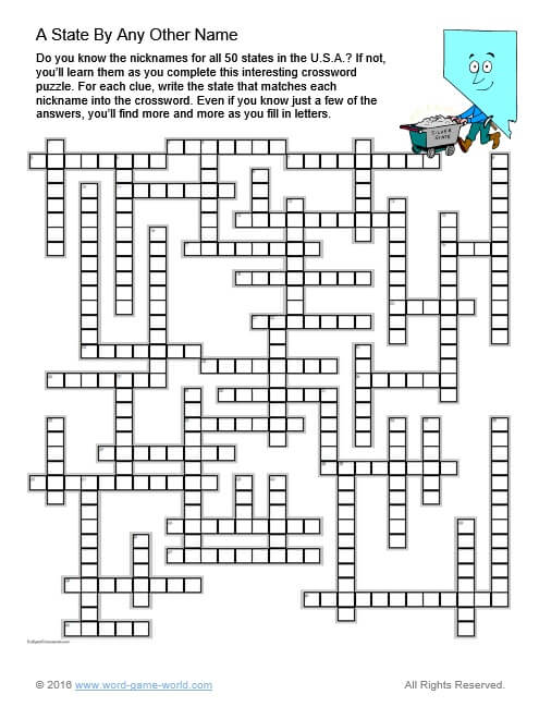Free Crossword Puzzles Online