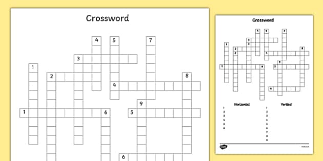 create printable crossword puzzle online