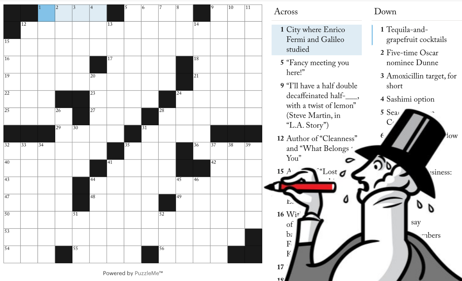 create printable crossword puzzle online