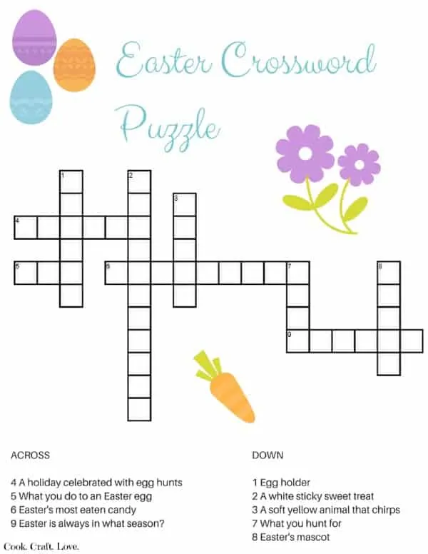 Christmas Crossword Puzzle Printable - Thrifty Mommas Tips