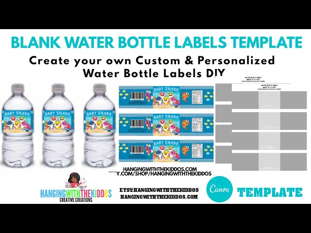 Santa Water Bottle Labels - Thats What {Che} Said...
