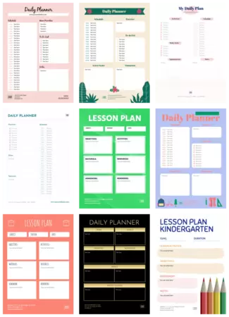 Daily Planners to Customize Online