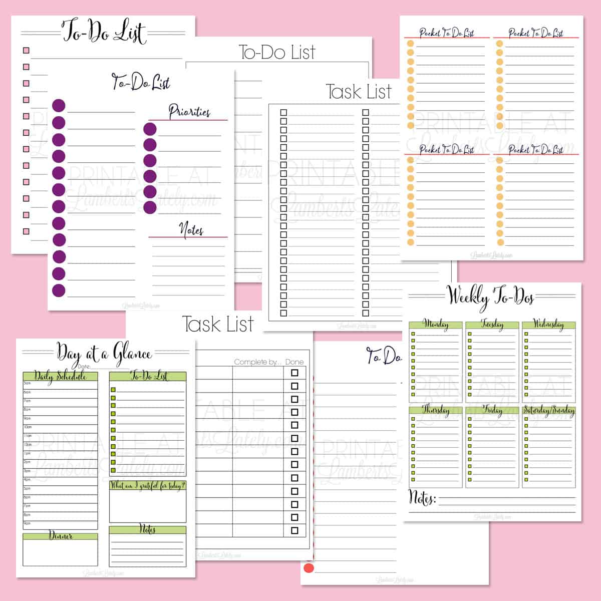 33 Free Printable To Do List Templates | Lamberts Lately