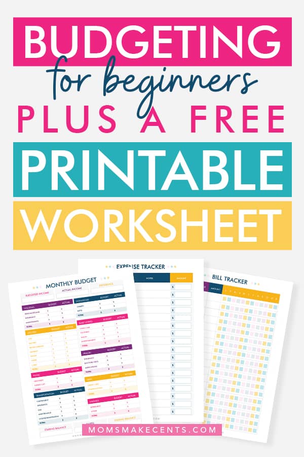 How To Make A Budget + Free Printable Budget Template