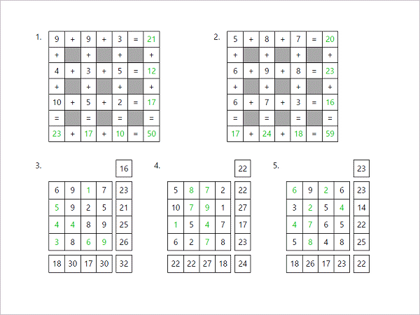 Math Worksheet Generator | Free Basic Facts Worksheet Maker