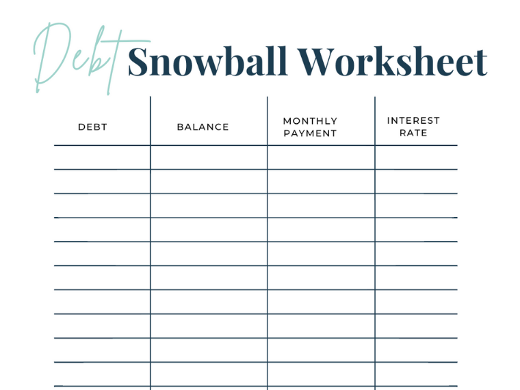 free-printable-debt-snowball-worksheet-to-payoff-debt-in-2024-worksheets-library for Free Printable Debt Payoff Planner Free Printable Debt Snowball Worksheet To Payoff Debt In 2024 - Worksheets Library for Free Printable Debt Payoff Planner