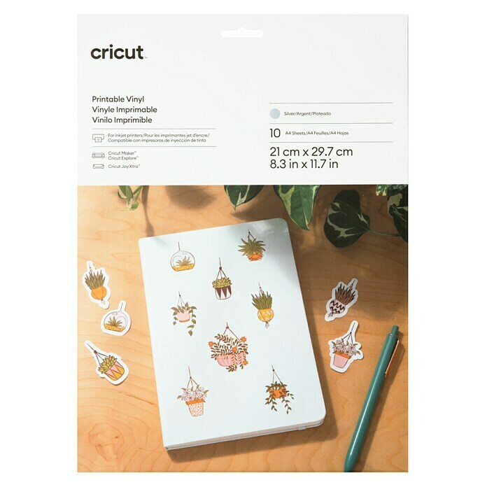 cricut a4 printable vinyl 10 sheets