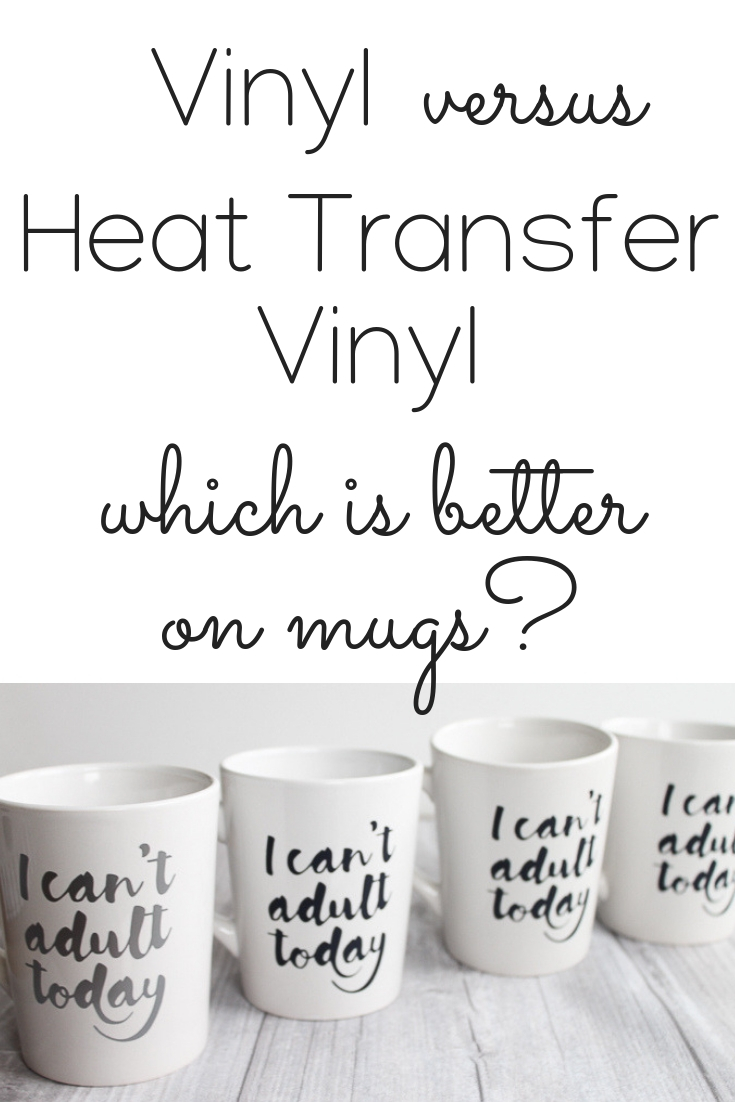 Vinyl or Heat Transfer Vinyl on Mugs? Which is Better? - Angie ...