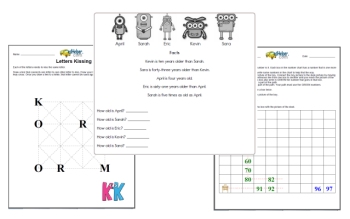 critical thinking worksheet for 1st grade