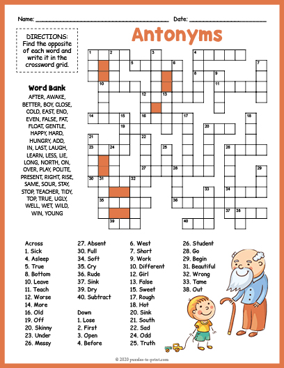 crossworkd puzzle
