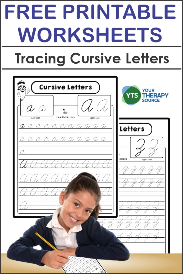 cursive handwriting worksheet tracing