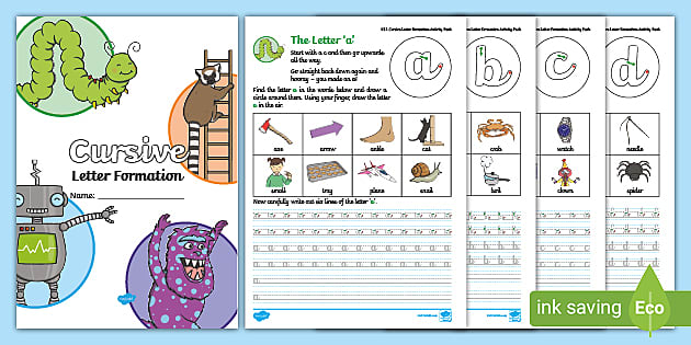 cursive handwriting worksheets ks1 printable