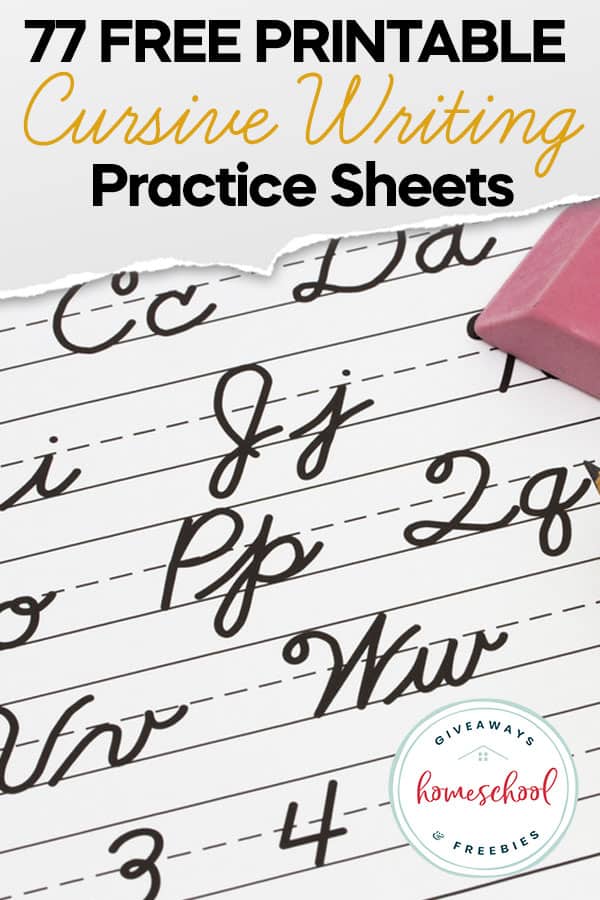 Practice Cursive Writing Worksheet Free Printable, 47% OFF