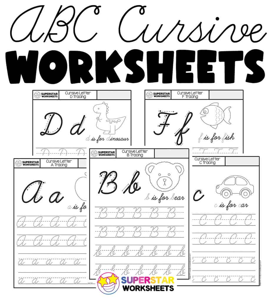 Cursive Worksheets -Worksheets Library