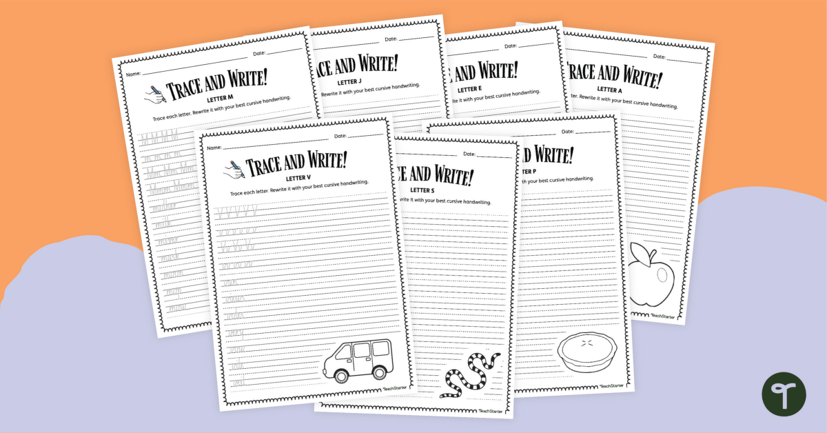 cursive worksheet printable
