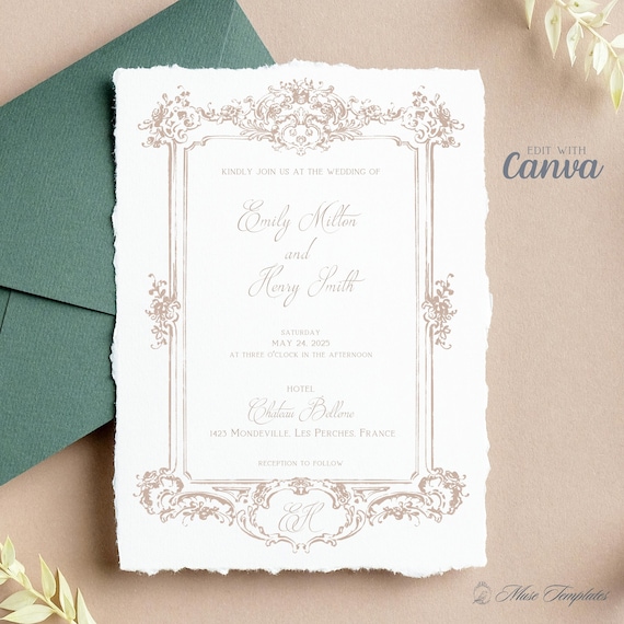 custom printable invitation templates