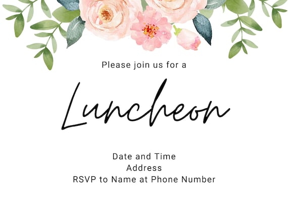 custom printable invitation templates