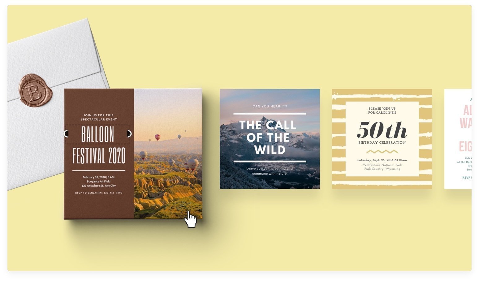 Free Invitation Maker - Create Invitations Online 