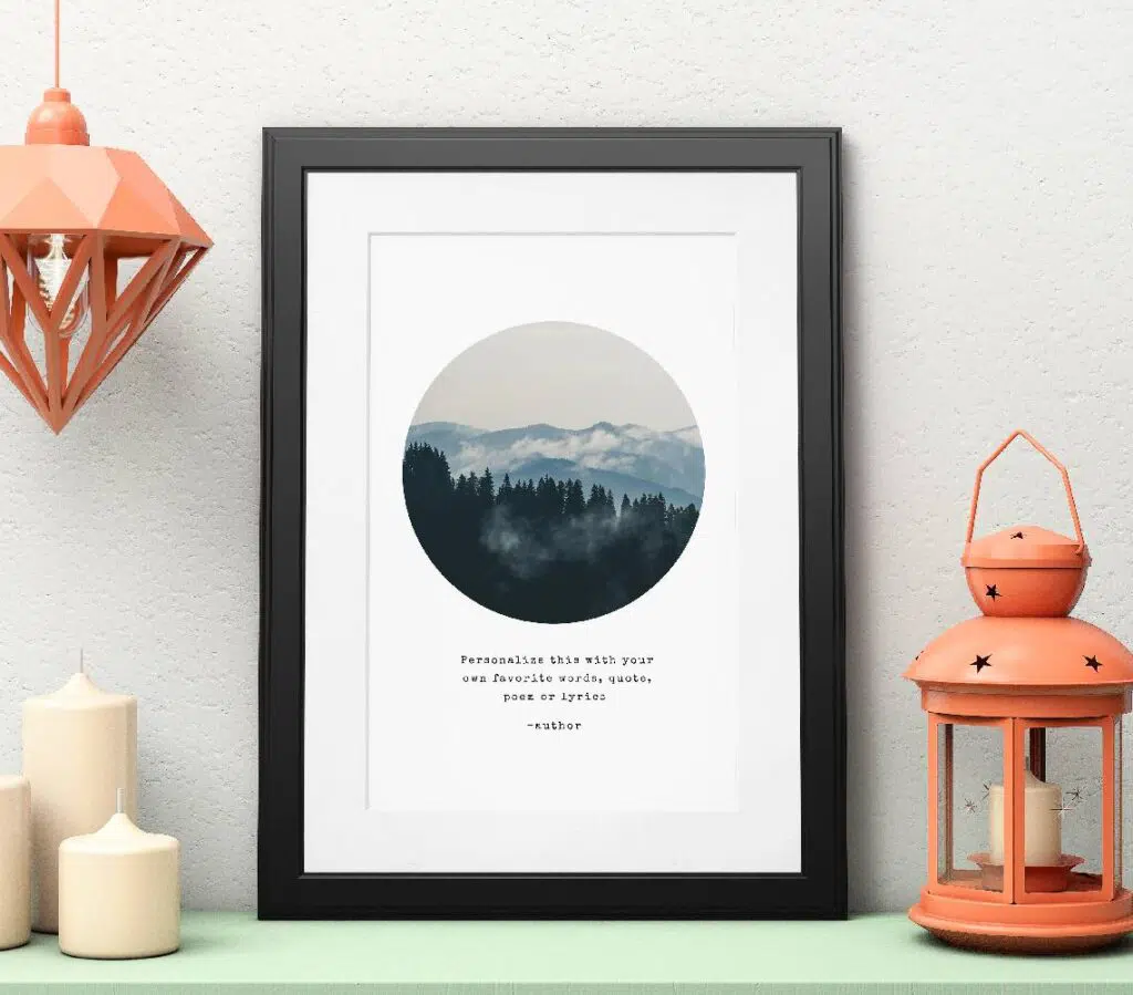 100 Best Custom Quote Prints To Customize &  Print For Wall Art Or ...