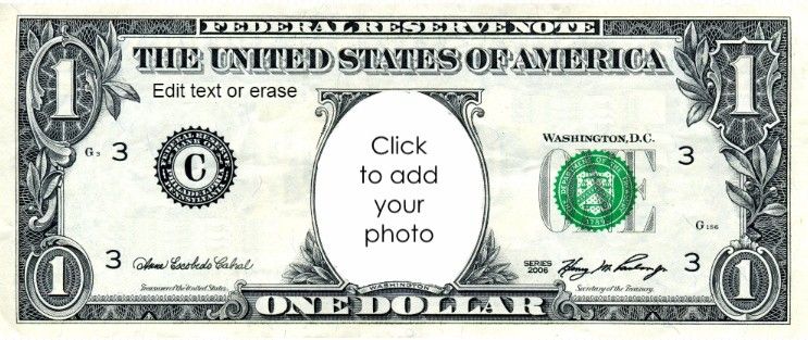 customized printable fake money