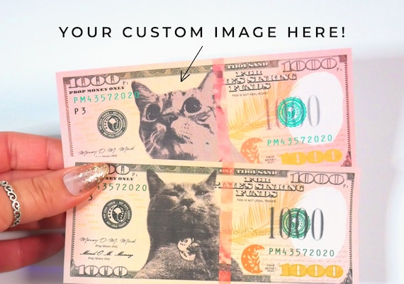 customized printable fake money