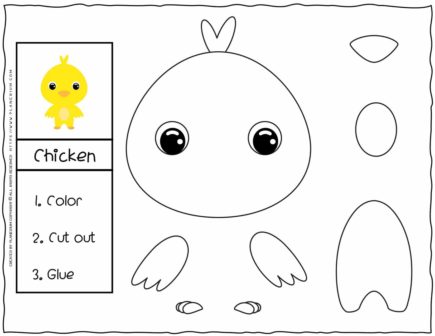 cut and glue worksheet for kindergarten