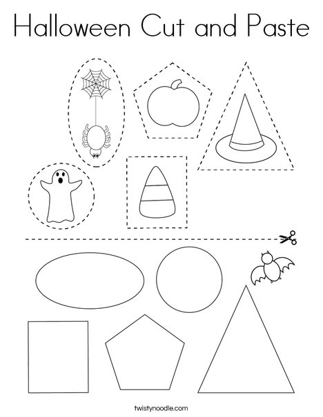 Halloween Cut And Paste Coloring Page Twisty Noodle Worksheets Library Halloween Cut And Paste Coloring Page Twisty Noodle Worksheets Library