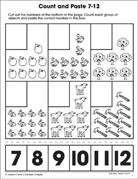 Cut &amp; Paste Worksheets, Activities &amp; Printables for Kids | Scholastic