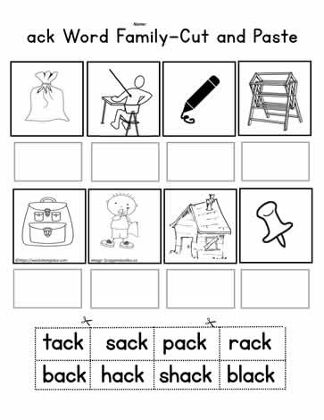 ack Cut and Paste Worksheet Worksheets