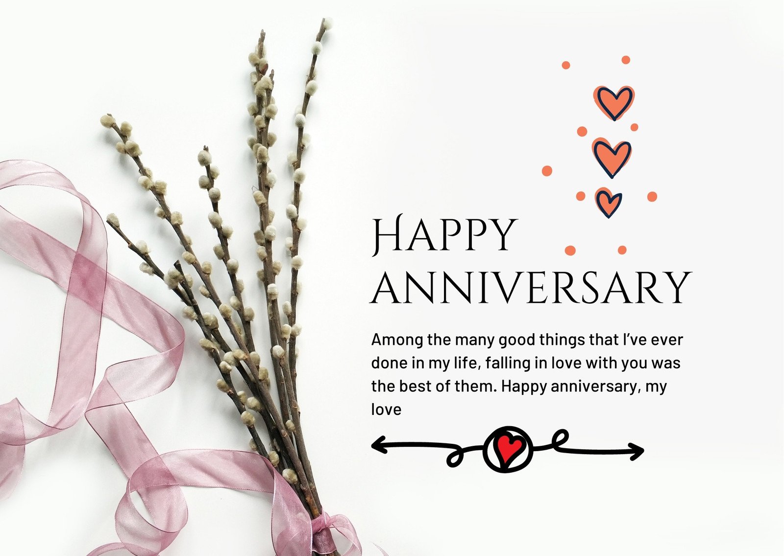 Free, printable, customizable anniversary card templates 