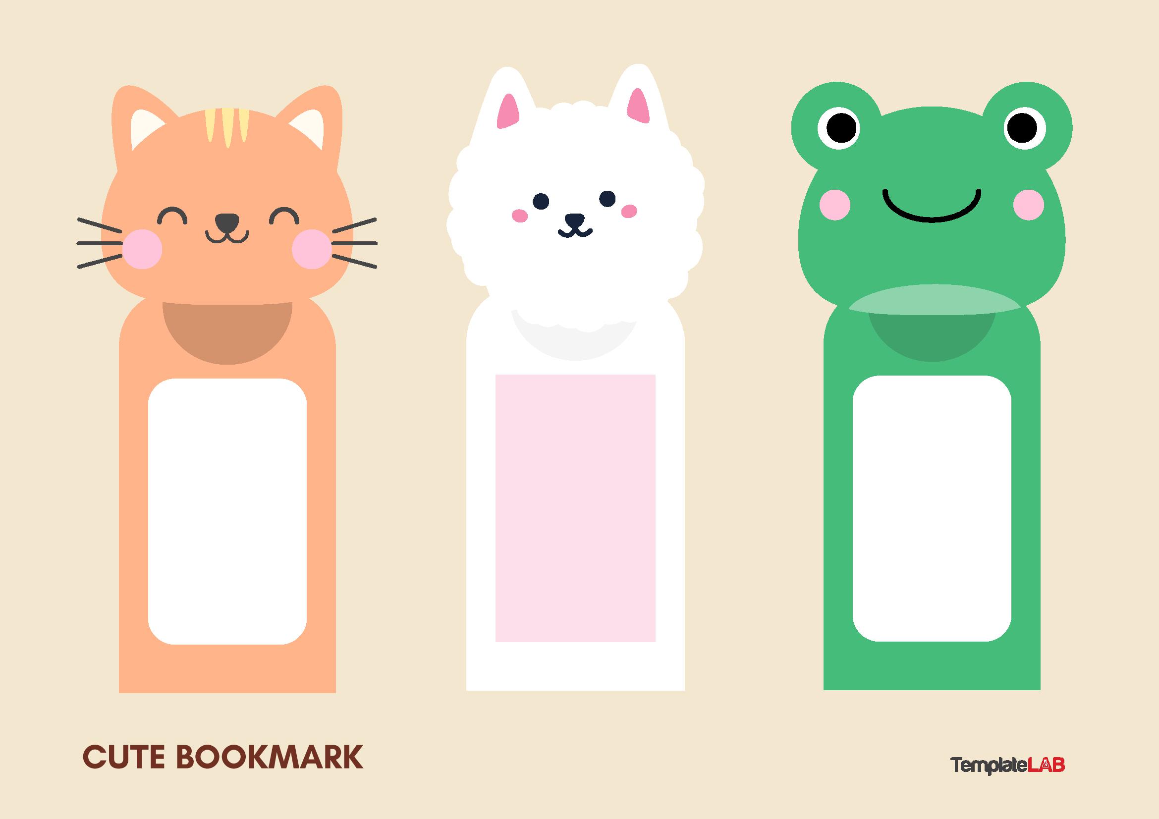 31 Free Printable Bookmark Templates [Word, PDF]