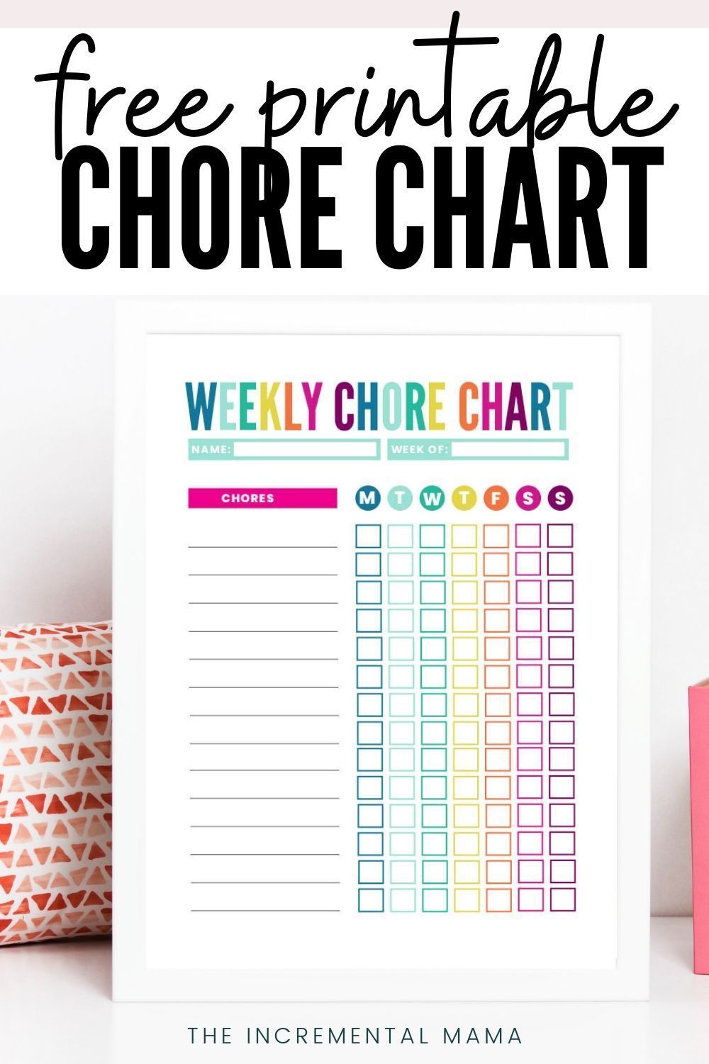 cute printable chore charts