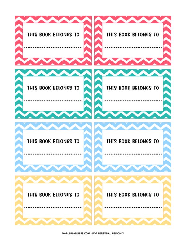 cute printable labels free