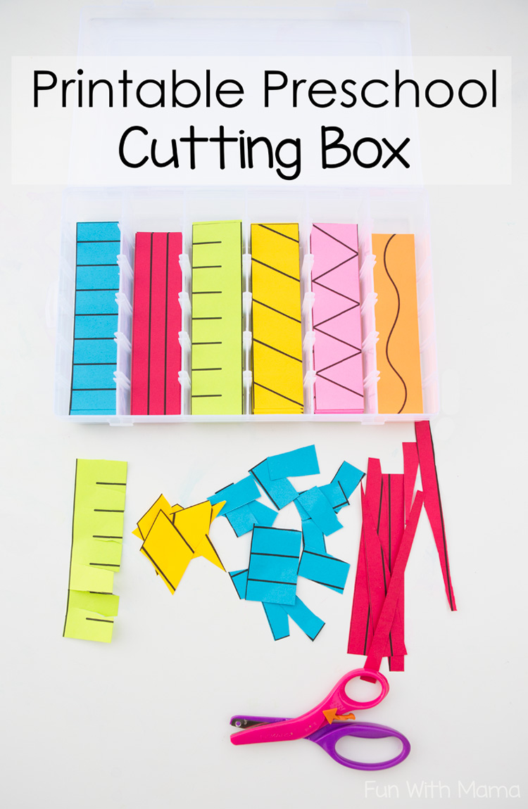 cutting worksheet for pre k