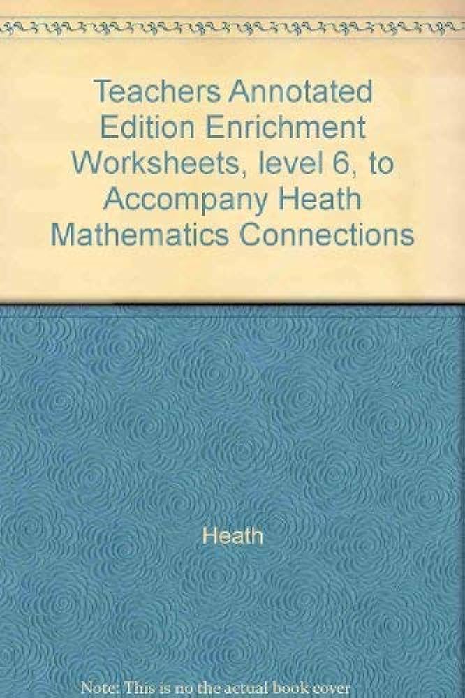 d c heath and company worksheet