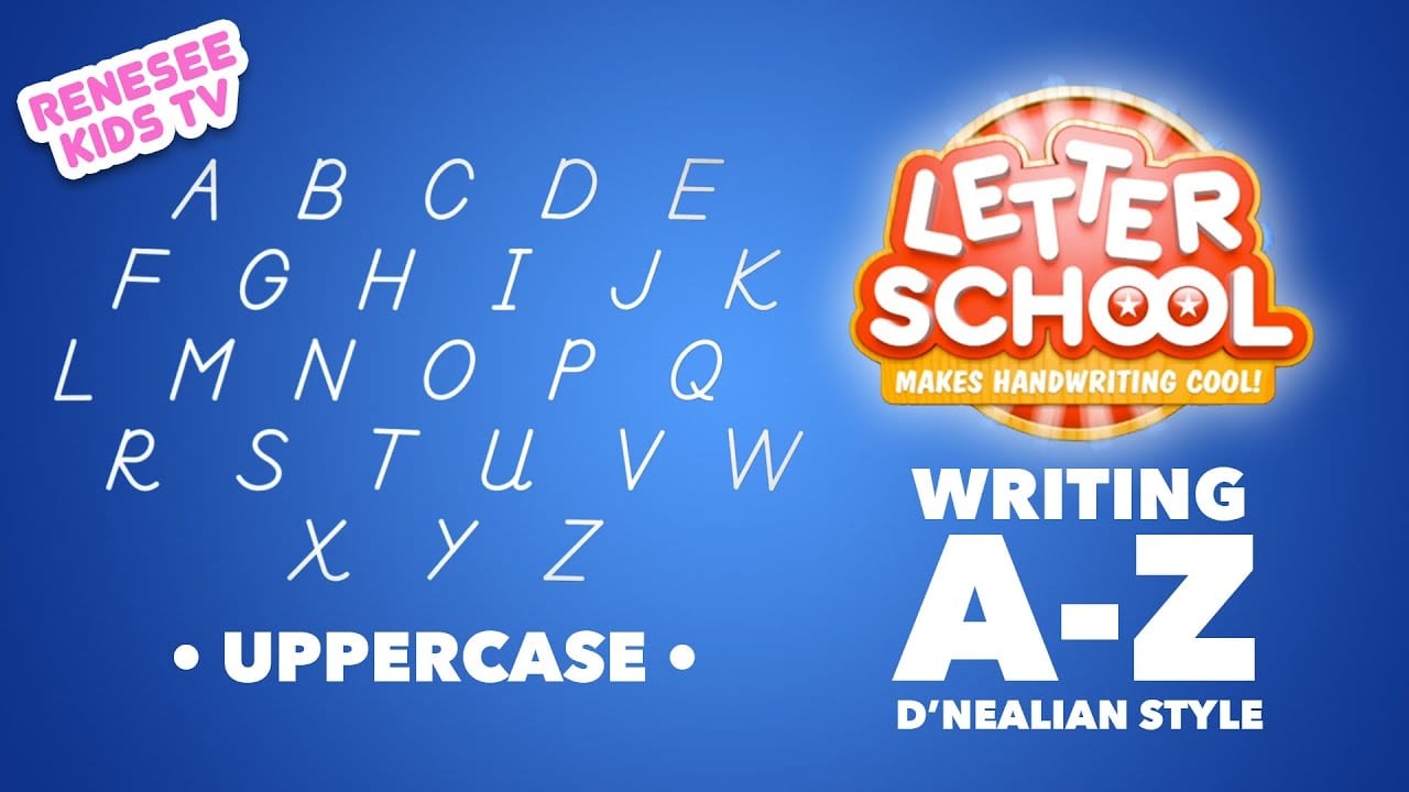 d nealian letter formation