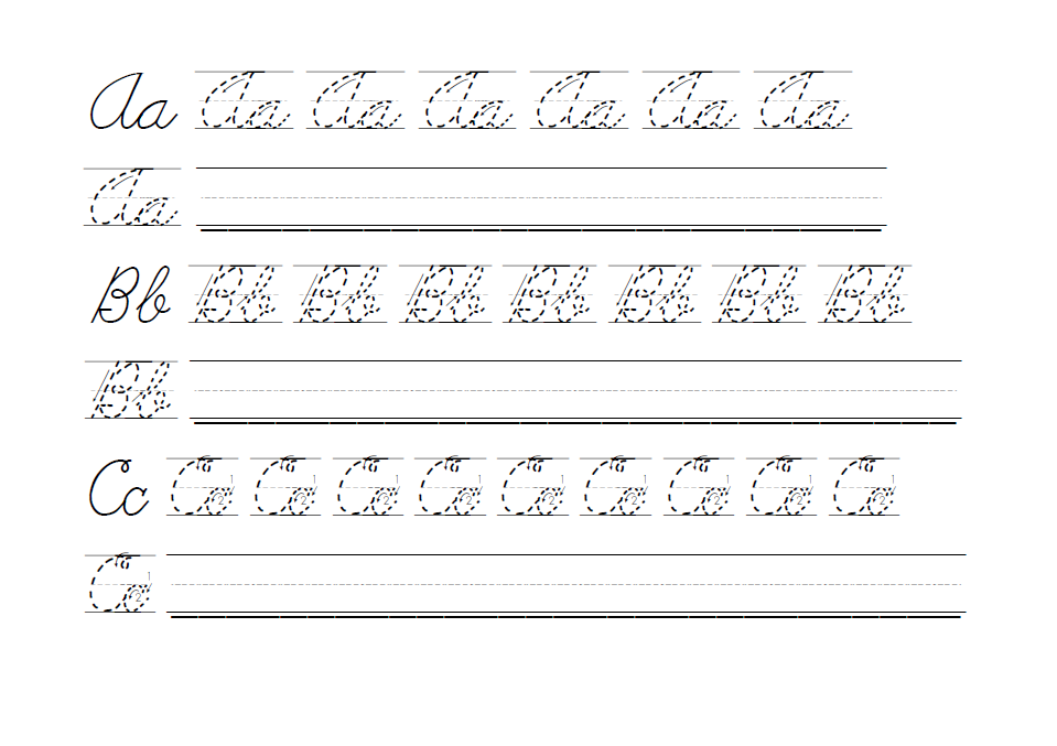 d nealian worksheet