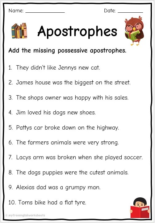 dad s worksheet for 2nd