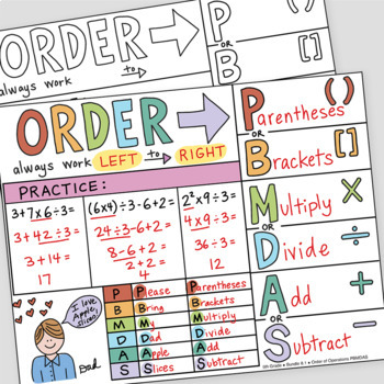 dad s worksheet order of operations