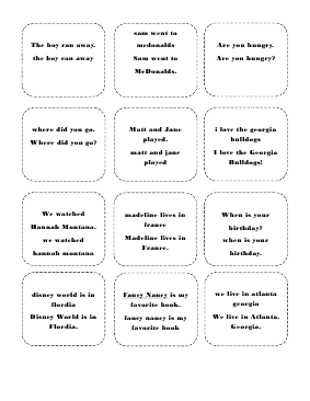 daily oral language 6th grade worksheet