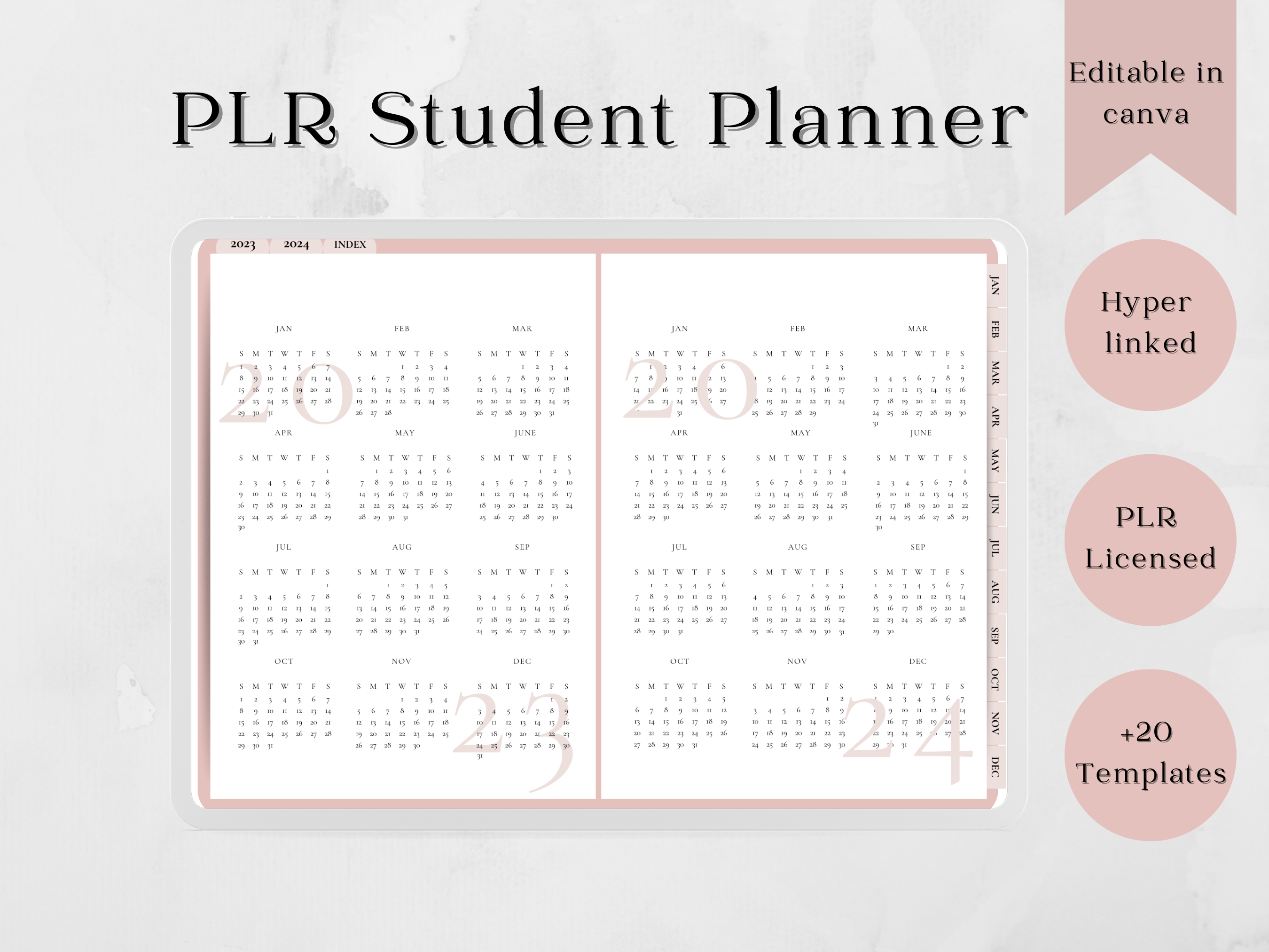 PLR Student Planner - Social Cheat Sheet 2.0