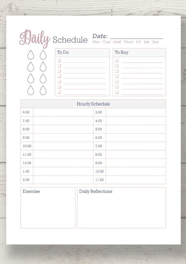 free-printable-daily-schedule-template-planning-calm-from-chaos-worksheets-library for Free Printable Daily Work Schedule Template Free Printable Daily Schedule Template - Planning Calm From Chaos - Worksheets Library for Free Printable Daily Work Schedule Template