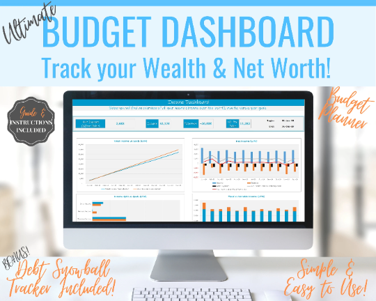 Excel Budget Spreadsheet &  Dave Ramsey Debt Snowball Calculator