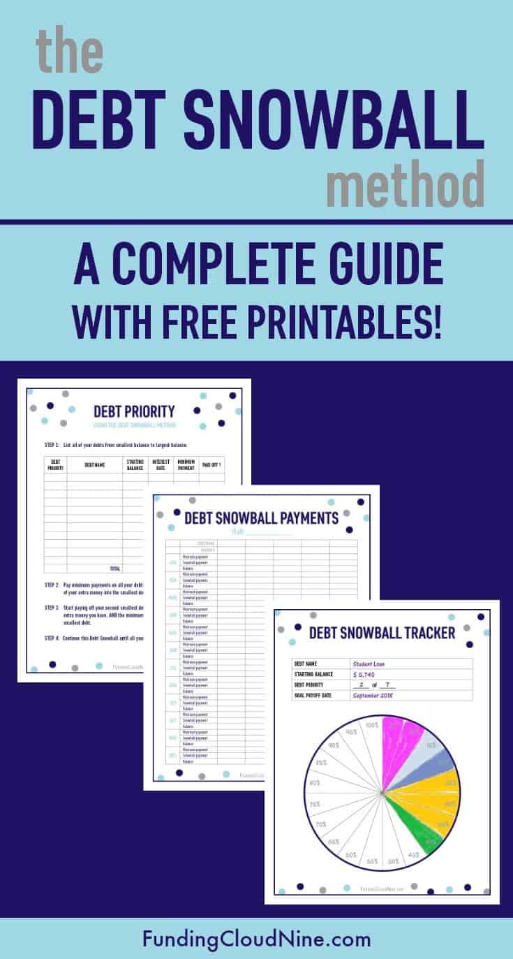 dave ramsey snowball worksheet